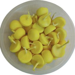Pure Readymade Cow Ghee Diya [ No Wax ] (Pack of 1-100 gm) Cotton Table Diya-image-32