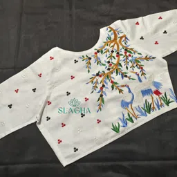 slagha Round Neck Women Blouse-picture-47