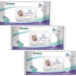 Gentle Baby Wipes 72 x 3pcs-12