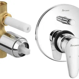 parryware Half Frame Concealed Cistern, with divater body upper uno set of 1 pic 256 Dual Flush Tank image 3