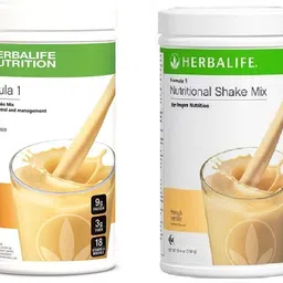 herbalife Pack of 2 Formula 1 Nutrition shake mix, Vanilla & Orange Flavor for Men and Women Nutrition Drink-picture-8