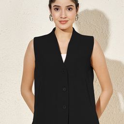 brinns Solid Women Waistcoat-picture-12