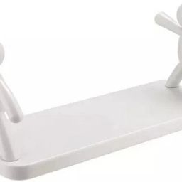 Multipurpose Wall Mount Self Adhesive Floating Shelf NRS8.631 Plastic Wall Shelf-1