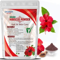 organic flower leaf (gudhal phool) powder hair growth & skin face pack-image-15