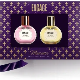 Gift Set Moments Perfume, Long Lasting Fragrance, Wedding Hamper by ITC (50mlx2) Eau de Parfum-100 ml-image-23