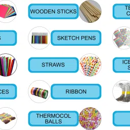 cute n awesome Art and Craft DIY kit for all (set of 30 items) image 4