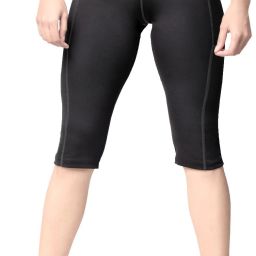 Gym Sports Yoga Capri Slim fit Women Black Capri-image-45