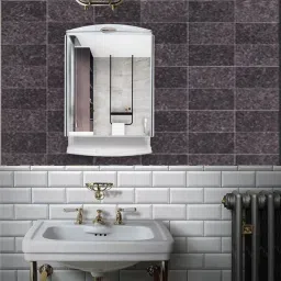 Saffire Multi-Storage Organiser With Bathroom Mirror-image-45