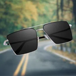 UV Protection Retro Square Sunglasses (Free Size)-16