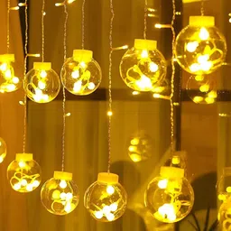 SPARK WORLD Yellow Rice Shaped Bulb String Lights image 5