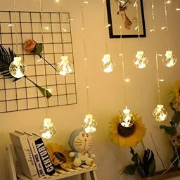 SPARK WORLD Yellow Cylindrical Shaped Bulb String Lights image 3