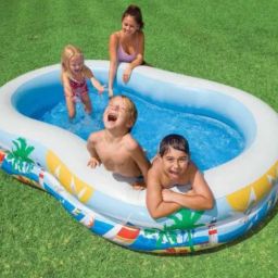 Outdoor&Indoor Bath Tub for Kids Pool With Pump Inflatable Swimming Pool-14
