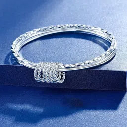 myki Sterling Silver Silver Kada-picture-42