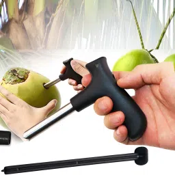 Premium Quality Stainless Steel Coconut Opener Tool / Driller Kitchen Tool Set-image-25