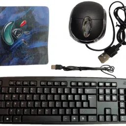 ANJO USB Wired Keyboard, USB Mouse & Non-Skid Mouse Pad 3 in 1 Combo Set-15