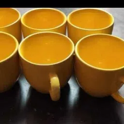Ceramic Yellow singing exclusive set pack of 6 Tea Urn-12