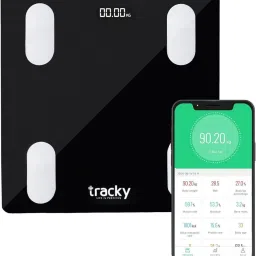 Tracky Smart Weighing Scale for Body Weight 18 Body Mertrics Sync With Mobile Leaone Weighing Scale-35