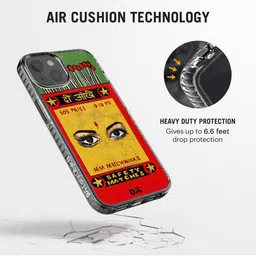 DailyObjects Yellow & Red Printed iPhone 13 Phone Case image 3