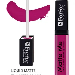 FORFOR Matte Me Ultra Smooth Matte Liquid Lipstick 5 ml - Fuchsia Pink 115 image 2