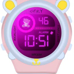 Spiky Unisex Kids Dial & Straps Digital Multi Function Automatic Watch SPKEVA26_C7_BLU image 4