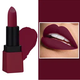 PERPAA Sensational Matte Intense Velvet Touche Set Of 2 Lipstick - MoodyMaroon&RockingRed image 4