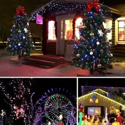 SPARK WORLD Yellow & Green Rice Shape LED Fairy String Lights image 3