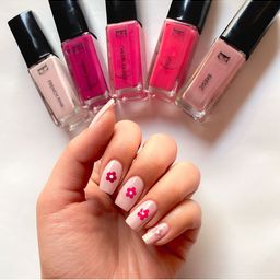 ELLEMENT CO. Set of 5 Blushing Blooms Long Lasting Vegan Nail Lacquer - 10 ml each image 3