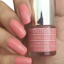 DeBelle Set of 2 Gel Nail Polish - Ophelia & De'carnation - 8ml Each image 2