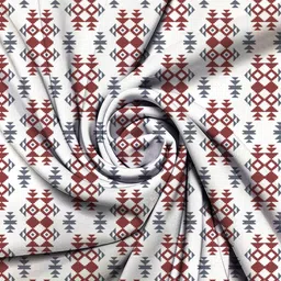 HOUZZCODE White & Grey Set Of 2 Back Out Door Curtain image 2