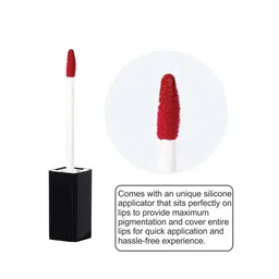 FLiCKA Set & Attack Transfer Proof Liquid Matte Lipstick 7 ml - Vintage Wine 06 image 2