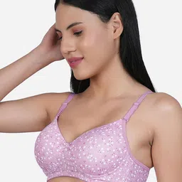 SHYAM SONS FLAIR Women Floral Full Coverage Lightly Padded Bra image 2