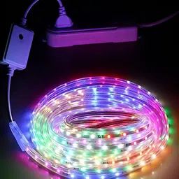 SPARK WORLD Blue & Pink LED String Lights image 5