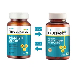 TrueBasics Advanced Multivitamin For Sports & Fitness - 30 Tablets image 3