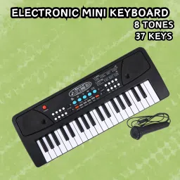 (Piano Keyboard) Toy with 37 Key, Recording and Mic, Adapter for DC Power F219 (Piano Keyboard) Toy with 37 Key, Recording and Mic, Adapter for DC Power F219 Analog Portable Keyboard-20