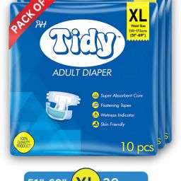 Tape Style Super Absorbent | Unisex | Waist Size (51-69 Inches) Adult Diapers - XL-image-28