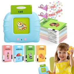 Talking English Words Flash Cards for Kids Early Educational Learning Device Toy-43