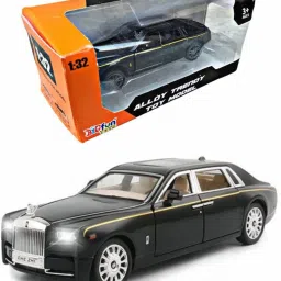 Rolls Royce Metal Car with Openable 2 Doors Sound and Light for Kids-picture-39