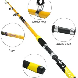7 ft fishing ROD 2.1 mtr Multicolor Fishing Rod-image-86