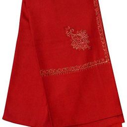 Kashmiri queen Wool Self Design Men, Women Shawl-image-14