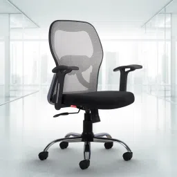 Taurus C100 Lite Mid Back Comfortable Mesh Office Arm Chair-19