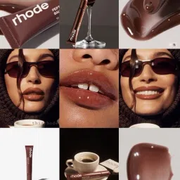 rhode Peptide Lip Balm | Deep Hydration & Nourishment | Non-Sticky Formula ESPRESSO image 4