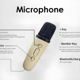 aavira Your Personal Stage Awaits Karaoke Speaker with Microphone and Dynamic LED Light image 5