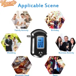 d2n AT 6000 Breathalyzer Alcohol Tester Machine Analytical Scale image 3