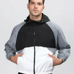 CHKOKKO WIND CHEATER Self Design Men Wind Cheater-picture-10