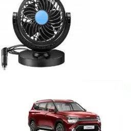 Car Mini Electric Fan 360 Rotating Strong Wind Fan Low Noise Portable PP07 Car Interior Fan-image-73