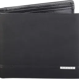 Men Casual Black Genuine Leather Wallet - Mini-image-56