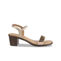 Mochi Embellished Open Toe Block Heels image 2