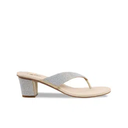 Metro Embellished Block Heels image 4