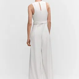 MANGO Basic Jumpsuit with Belt image 3