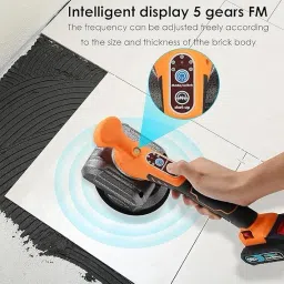 kanabee Tile Vibration Tools for Installation with Suction Cup, 5 Speed limit(2 Battery) Multi Vise Tool image 2
